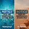 Signmission Keep Off Maintenance Access Only OSHA Notice Sign, Vinyl Decal, 5in W x 3.5in L, 2PK OS-2PACK-NS-D-35-L-13824 - alternate 6
